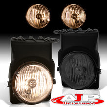 Load image into Gallery viewer, GMC Sierra 1500 1500HD 2500HD 3500 2003-2006 / Classic 2007 Front Fog Lights Smoked Len (Includes Switch & Wiring Harness)