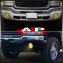 Load image into Gallery viewer, GMC Sierra 1500 1500HD 2500HD 3500 2003-2006 / Classic 2007 Front Fog Lights Yellow Len (Includes Switch & Wiring Harness)