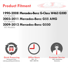 Load image into Gallery viewer, Mercedes G-Class W463 G500 1990-2018 / G55 AMG 2003-2011 / G550 2009-2012 Front Fender Sequential Turn Signal Lights Clear