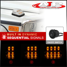 Load image into Gallery viewer, Mercedes G-Class W463 G500 1990-2018 / G55 AMG 2003-2011 / G550 2009-2012 Front Fender Sequential Turn Signal Lights Clear

