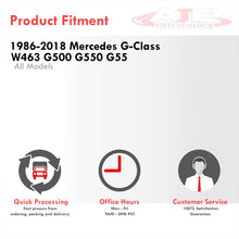 Load image into Gallery viewer, Mercedes G-Class W463 G500 G550 G55 1986-2018 2-in-1 Function LED Rear Fog Light (Reverse/Running) Red Lens