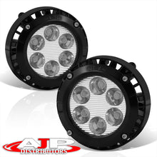 Load image into Gallery viewer, Chevrolet Avalanche Camaro Colorado Silverado Suburban Tahoe / GMC Acadia Canyon Sierra Yukon / Pontiac G6 G8 Replacement LED Fog Lights Clear Lens (Compatible with Round Fog Light Models Only & Requires Reuse of OEM Brackets)