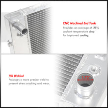 Load image into Gallery viewer, Chevrolet Silverado 1500 1999-2013 / GMC Sierra 1500 1999-2006 4.3L 4.8L 5.3L V8 Automatic Transmission Aluminum Radiator (34" CORE)