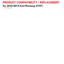 Load image into Gallery viewer, Ford Mustang 2010-2014 Factory Style Headlights Chrome Housing Clear Len Clear Reflector