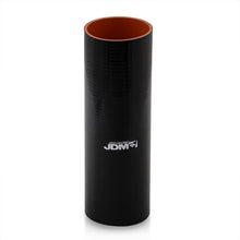 Load image into Gallery viewer, 3.75" (12" Long) Straight Silicone Coupler Black