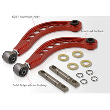 Load image into Gallery viewer, Honda Civic 2006-2015 Rear Control Arms Camber Kit Red