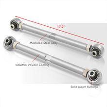 Load image into Gallery viewer, BMW 3 Series E90 E92 E93 RWD 2006-2011 / 1 Series E82 E88 RWD 2008-2013 Rear Control Toe Arms Kit Silver (Will Not Fit M3 & 1M Models)