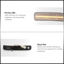 Load image into Gallery viewer, Ford Explorer 2011-2019 Front Amber Sequential LED Side Mirror Signal Marker Lights Clear Len