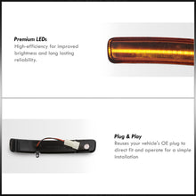 Load image into Gallery viewer, Ford Explorer 2011-2019 Front Amber Sequential LED Side Mirror Signal Marker Lights Smoke Len