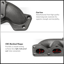 Load image into Gallery viewer, Mazda Miata MX5 1989-1993 1.6L T3/T4 Cast Iron Turbo Manifold