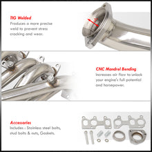 Load image into Gallery viewer, Volkswagen Jetta 2.8L VR6 1992-2002 / Golf GTI MK3 MK4 2.8L VR6 1992-2002 Stainless Steel Exhaust Header