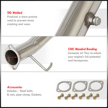 Load image into Gallery viewer, Mitsubishi Lancer Evo 8 9 2003-2008 N1 Style Stainless Steel Catback Exhaust System (Piping: 3.0" / 76mm | Tip: 4.5")