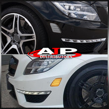 Load image into Gallery viewer, Mercedes Benz CLS63 AMG W218 2012-2014 / S-Class W221 2010-2013 Front Amber LED Side Marker Lights Clear Len