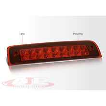 Load image into Gallery viewer, Dodge Ram 1500 2009-2018 / 2500 3500 2010-2018 LED 3rd Brake Light Chrome Housing Red Len