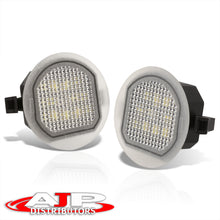 Load image into Gallery viewer, Chevrolet Silverado 1500 2019-2021 / 2500HD 2020-2021 / 3500HD 2020-2021 / Tahoe 2021 / Suburban 2021 Front White LED Side Mirror Puddle Lights Clear Len