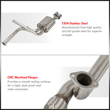 Load image into Gallery viewer, Mitsubishi 3000GT Turbo 1991-1999 Quad Tip Stainless Steel Catback Exhaust System (Piping: 2.0" / 51mm to 2.5" / 65mm | Tip: 3.0")