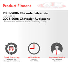 Load image into Gallery viewer, Chevy Silverado 03-06 Bumper Lights Chrome Housing Clear Lens Amber Reflectors