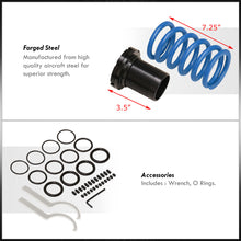 Load image into Gallery viewer, Volkswagen Golf MK3 1993-1999 / Jetta MK3 1993-1999 Coilover Sleeves Kit Blue