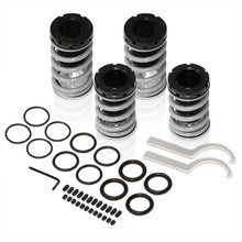 Load image into Gallery viewer, Hyundai Tiburon 1996-1998 Coilover Sleeves Kit Silver