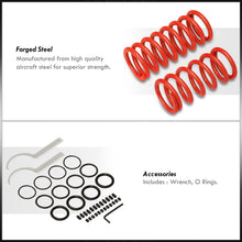 Load image into Gallery viewer, Mitsubishi Eclipse 2000-2005 Coilover Sleeves Kit Red