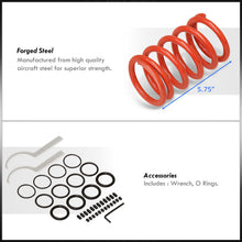Load image into Gallery viewer, Mazda Miata 1990-1997 Coilover Sleeves Kit Red