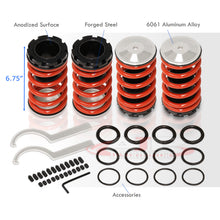 Load image into Gallery viewer, Mazda Miata 1990-1997 Coilover Sleeves Kit Red