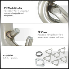 Load image into Gallery viewer, BMW 3 Series E46 M3 3.2L I6 2001-2006 Stainless Steel Exhaust Header