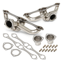 Load image into Gallery viewer, Chevrolet Small Block SBC 283 305 327 350 400 V8 1955+ Stainless Steel Shorty Exhaust Header