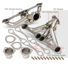 Load image into Gallery viewer, Chevrolet Small Block SBC 283 305 327 350 400 V8 1955+ Stainless Steel Shorty Exhaust Header
