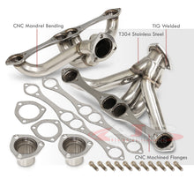 Load image into Gallery viewer, Chevrolet Small Block SBC 283 305 327 350 400 V8 1955+ Stainless Steel Shorty Exhaust Header