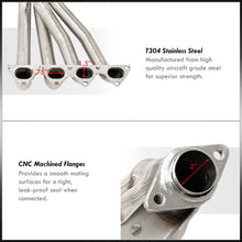 Load image into Gallery viewer, Honda Civic Si 1999-2000 / Del Sol 1993-1997 B-Series B16 4-1 Stainless Steel Exhaust Header