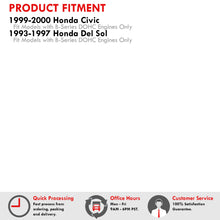 Load image into Gallery viewer, Honda Civic Si 1999-2000 / Del Sol 1993-1997 B-Series B16 4-1 Stainless Steel Exhaust Header