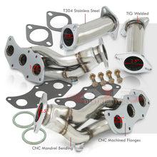 Load image into Gallery viewer, Lexus IS250 RWD 2.5L V6 2006-2015 / IS350 RWD 2.5L V6 2006-2020 Stainless Steel Exhaust Header