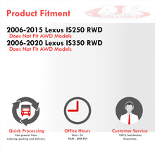Load image into Gallery viewer, Lexus IS250 RWD 2.5L V6 2006-2015 / IS350 RWD 2.5L V6 2006-2020 Stainless Steel Exhaust Header