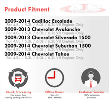 Load image into Gallery viewer, Chevrolet Silverado 1500 2009-2013 / Avalanche 2009-2013 / Suburban 1500 2009-2014 / Tahoe 2009-2014 / Cadillac Escalade 2009-2014 / GMC Sierra 1500 2009-2013 / Yukon XL 2009-2014 4.8L 5.3L 6.0L 6.2L V8 Cold Air Intake Polished + Heat Shield