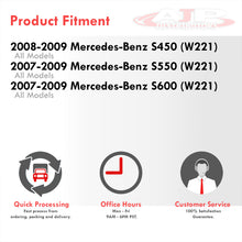 Load image into Gallery viewer, Mercedes Benz S-Class W221 S450 S550 S600 2008-2010 Front Amber LED Side Marker Lights Clear Len