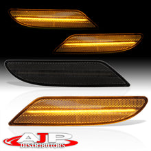Load image into Gallery viewer, Mercedes Benz S-Class W221 S450 S550 S600 2008-2010 Front Amber LED Side Marker Lights Smoke Len