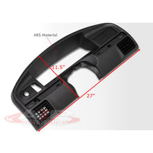 Load image into Gallery viewer, Ford F150 F250 F350 F Super Duty 1994-1997 Interior Dashboard Instrument Cluster Trim Panel Bezel Black (Gas Engines Only)