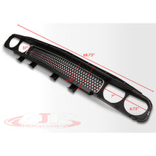 Load image into Gallery viewer, Dodge Challenger 2008-2010 / RT 2011-2014 / SE 2011 / SXT 2012-2014 Front Upper Grille Black with Chrome Trim Molding