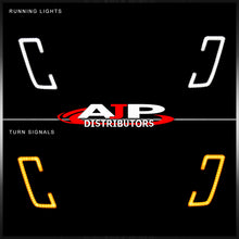 Load image into Gallery viewer, Ford F150 2004-2008 Front Grille Black with White / Amber LED DRL Running Lights & Turn Signals