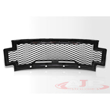 Load image into Gallery viewer, Ford F250 F350 Super Duty 2017-2019 Front Grille Black with Amber LED DRL Running Lights