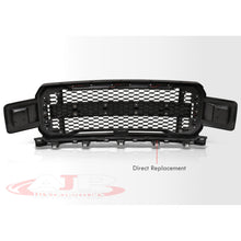 Load image into Gallery viewer, Ford F150 2018-2020 Front Grille Black with White / Amber LED DRL Running Lights & Turn Signals