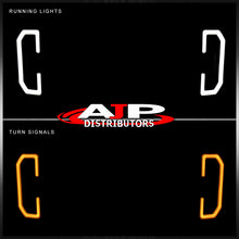 Load image into Gallery viewer, Ford F150 2018-2020 Front Grille Black with White / Amber LED DRL Running Lights & Turn Signals