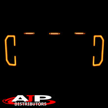 Load image into Gallery viewer, Ford F150 2018-2020 Front Grille Black with White / Amber LED DRL Running Lights & Turn Signals