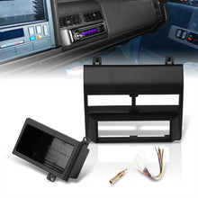 Load image into Gallery viewer, Chevrolet C/K 1988-1994 / GMC C/K 1988-1994 Interior Dashboard Single Din Stereo Radio Bezel Kit Black (Includes Dash Kit, Pocket Kit, Wiring Harness & Antenna Adapter)