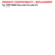 Load image into Gallery viewer, Chevrolet Corvette C5 1997-2004 LED Tail Lights Chrome Housing Clear Len (Includes Hyperflash Harness)