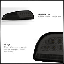 Load image into Gallery viewer, Chevrolet Corvette C5 1997-2004 Sequential LED Corner Light Smoke Lens Chrome Housing (Includes Hyperflash Harness)