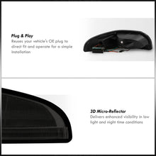 Load image into Gallery viewer, Chevrolet Corvette C5 1997-2004 Sequential LED Corner Light Smoke Lens Chrome Housing (Includes Hyperflash Harness)