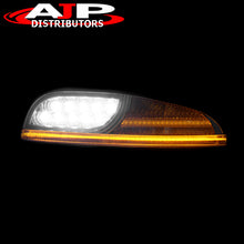 Load image into Gallery viewer, Chevrolet Corvette C5 1997-2004 Sequential LED Corner Light Smoke Lens Chrome Housing (Includes Hyperflash Harness)