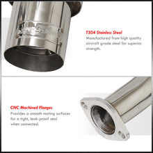Load image into Gallery viewer, Honda Del Sol 1993-1997 N1 Style Stainless Steel Catback Exhaust System (Piping: 2.5" / 65mm | Tip: 4.5")